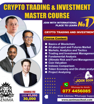 Cryptocurrency Trading and Investment Master Course in Sinhala